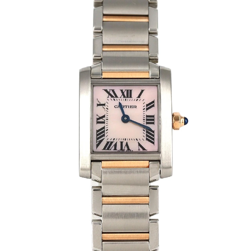 Cartier Tank Française SM PG kết hợp W51027Q4 SSxPG Quartz - Hàng hiệu Chính hãng 882162