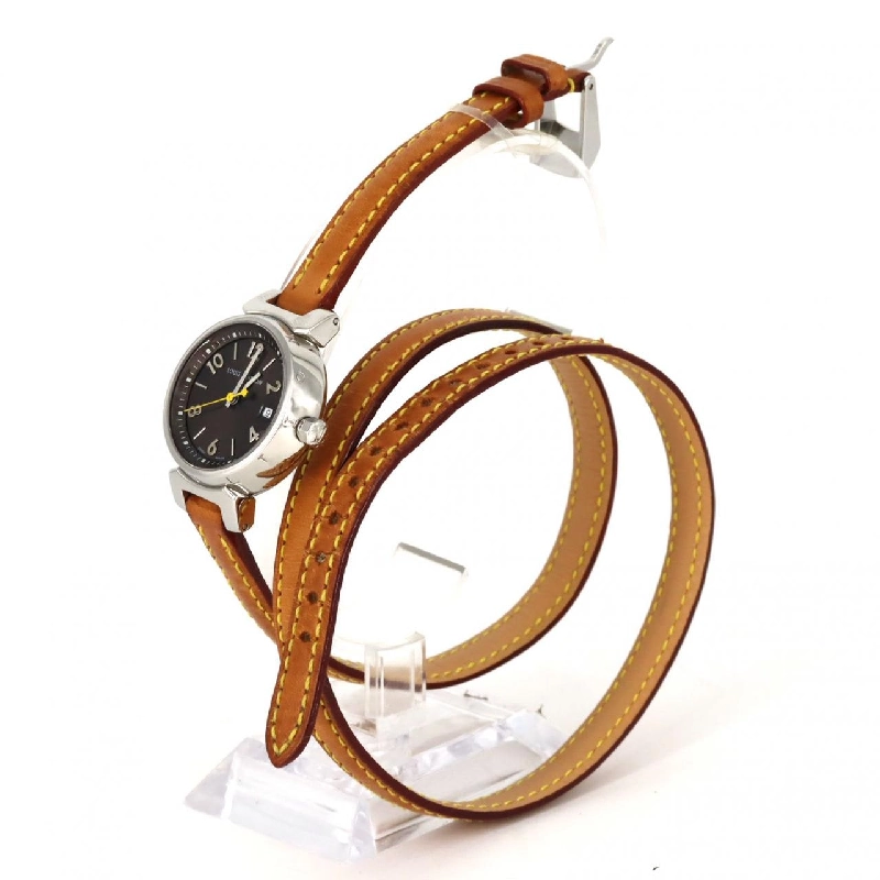 Louis Vuitton Tambour Triple Coiled Q1211 SS Quartz - Hàng hiệu Authentic 871794