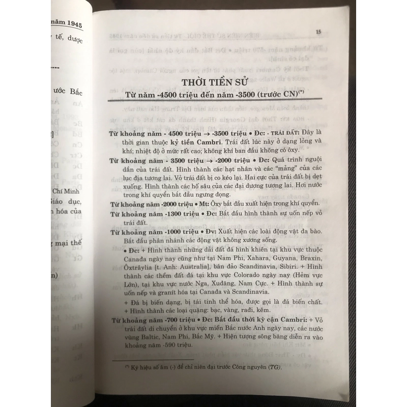 Biên niên sử thế giới từ tiền sử đến năm 1945 499537