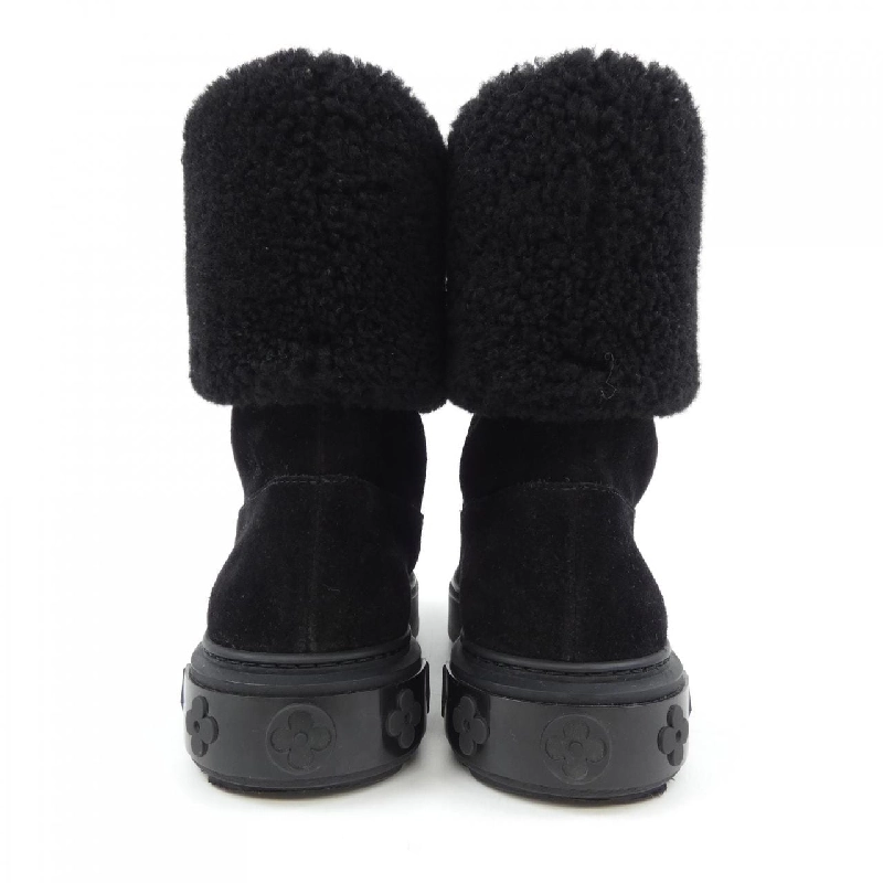 Giày bốt LOUIS VUITTON logo da lộn dòng Snowdrop - Hàng hiệu Authentic 658283