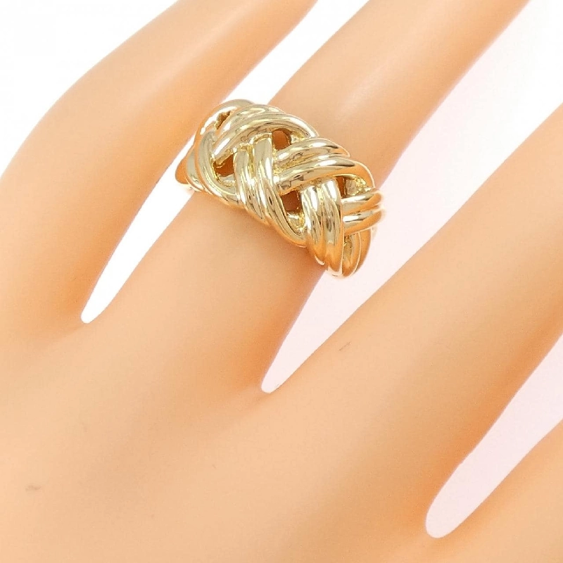 Wakou K18YG Nhẫn - Hàng hiệu Chính hãng 833791