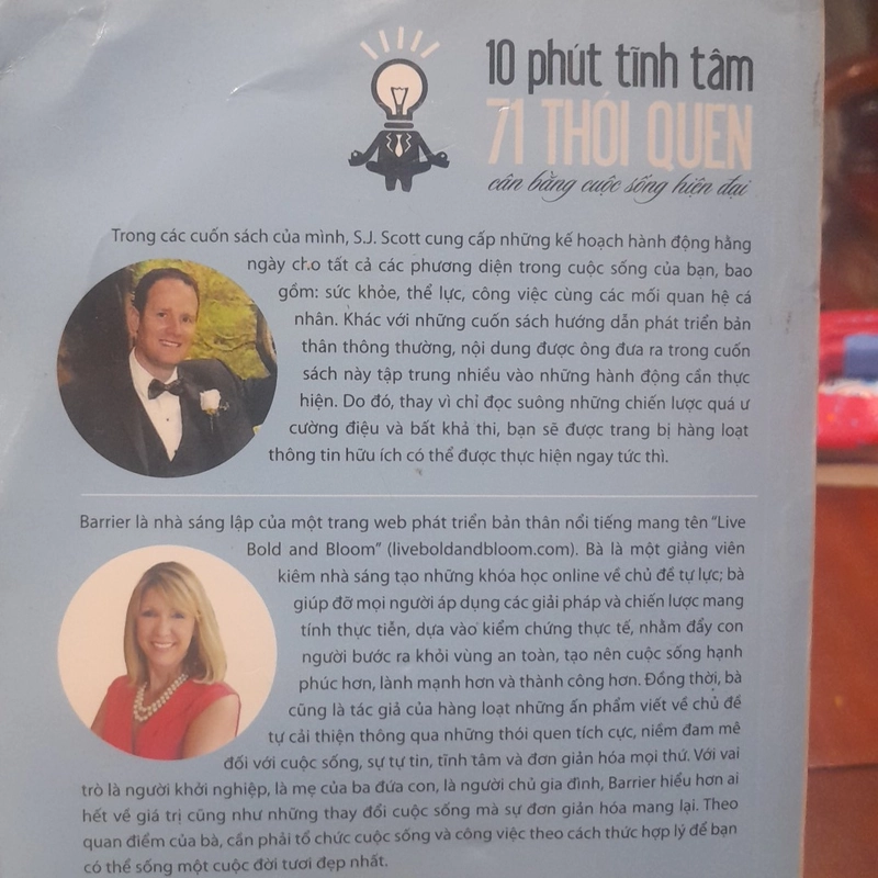 S.J. Scott, Barrie Davenport - 10 PHÚT TĨNH TÂM, 71 thói quen cân bằng cuộc sống 464266