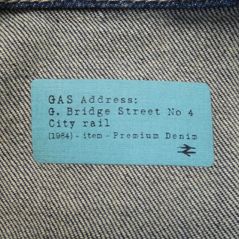 Áo khoác denim GAS - Hàng hiệu Authentic 887528