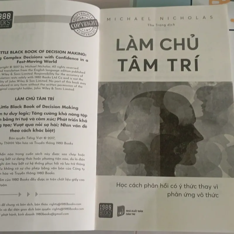 LÀM CHỦ TÂM TRÍ 1022580