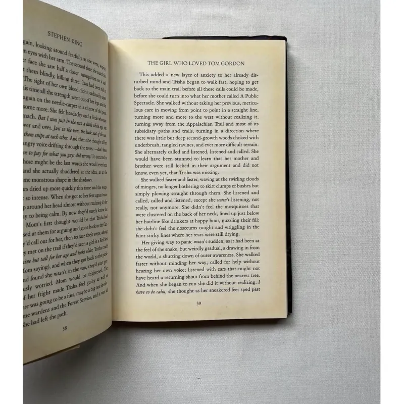 The Girl Who Loved Tom Gordon - Stephen King (hardcover) 1027137