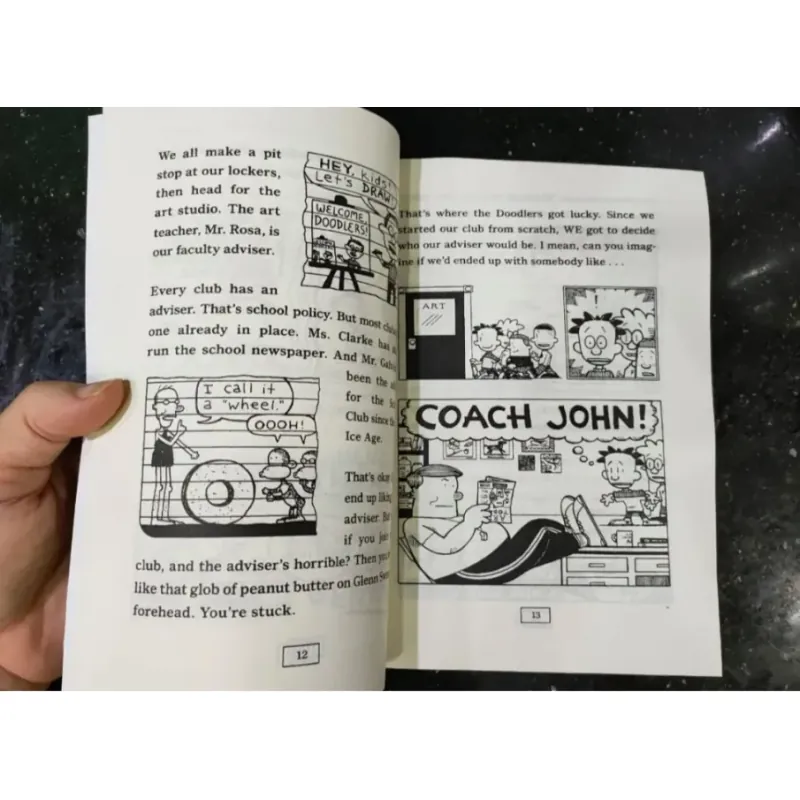 Truyện đen trắng - big nate 8 cuốn tặng kèm file nghe 946662