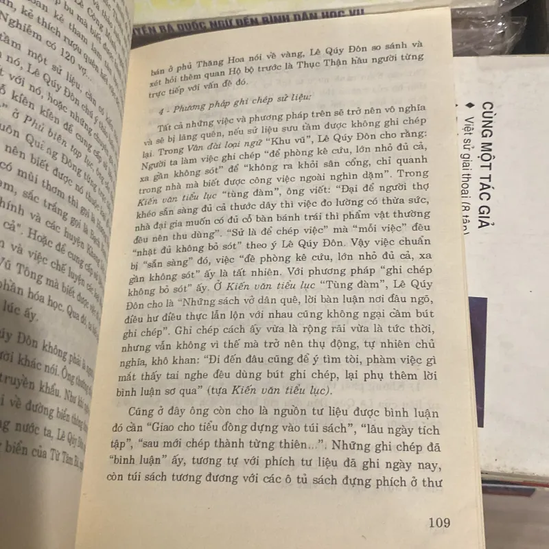 PHƯƠNG PHÁP LÀM SỬ CỦA LÊ QUÝ ĐÔN (XB 1994) 1008435