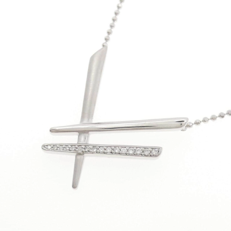 K18WG Dây chuyền kim cương 0.06CT - Hàng hiệu Chính hãng 859261