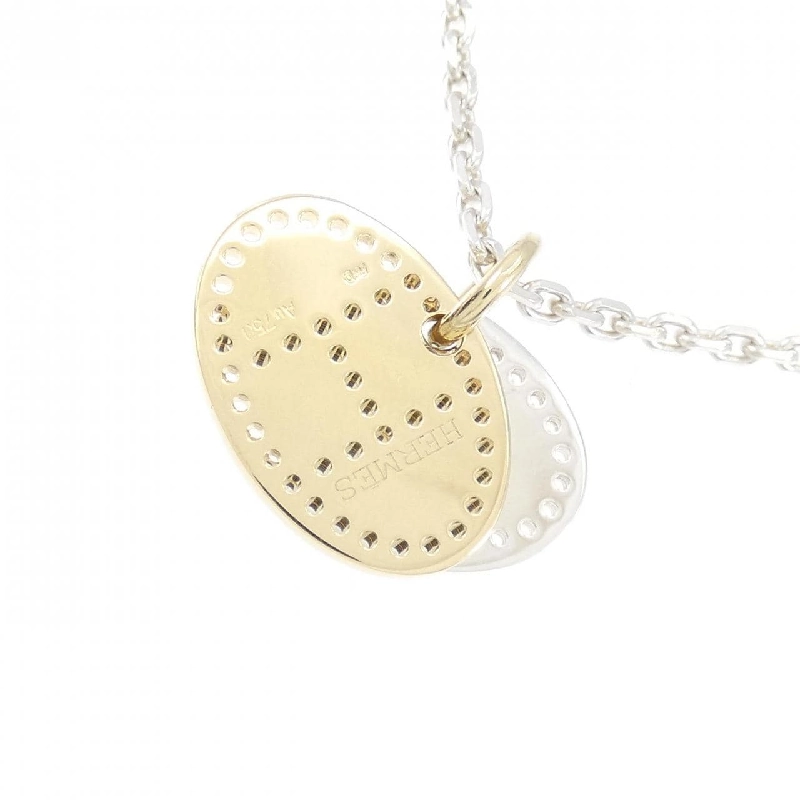 Hàng hiệu Hermès 925/750YG - Dây chuyền 843670