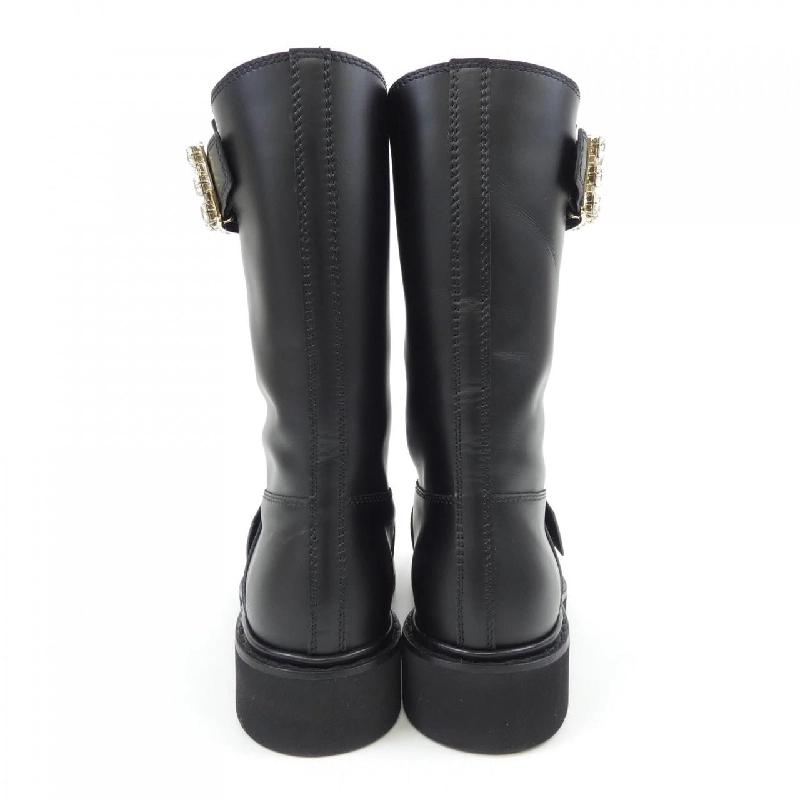 Giày bốt ROGER VIVIER Viv Ranger Strap Buckle - Hàng hiệu Chính hãng 827704