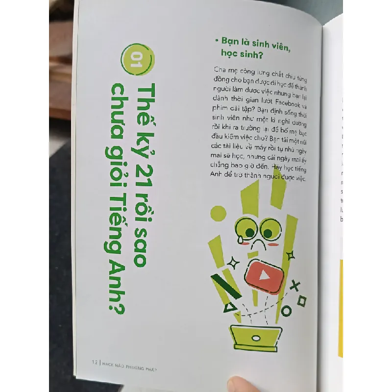 Hack não phương pháp: Học tiếng Anh thực dụng, dễ dàng cho người không có năng khiếu và mất gốc - Nguyễn Văn Hiệp (chủ biên) 693293