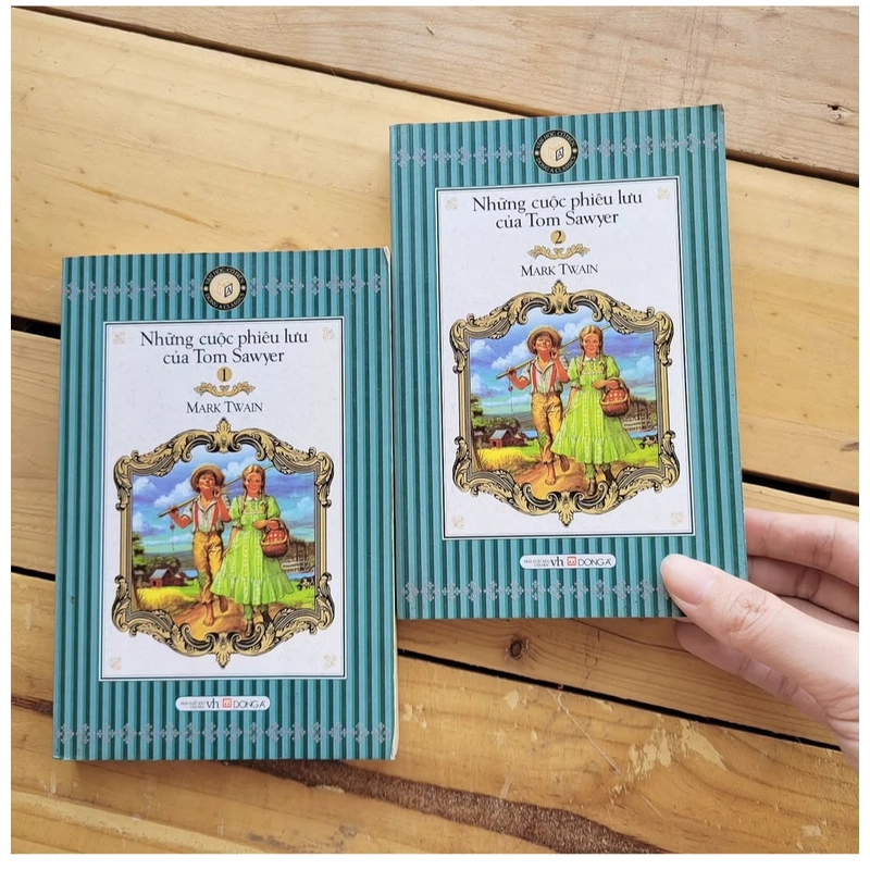 Những cuộc phiêu lưu của Tom Sawyer - Mark Twain (bộ 2 cuốn) 495275