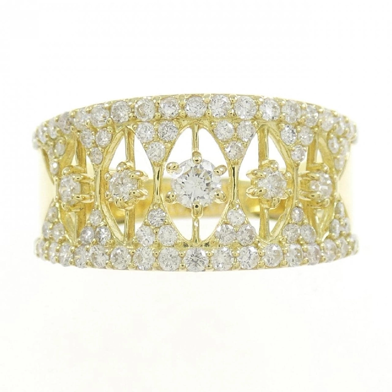 Nhẫn kim cương K18YG 1.00CT 668219