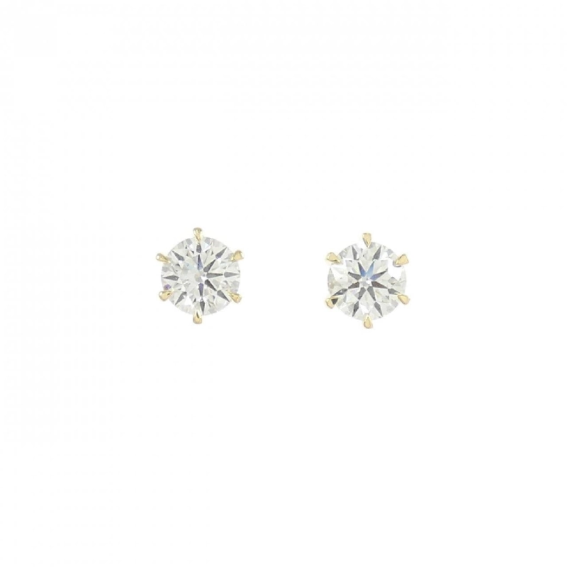 K18YG/ST Bông tai kim cương 0.276CT 0.282CT G VS1-2 EXT H&C - Hàng hiệu Chính hãng 873990