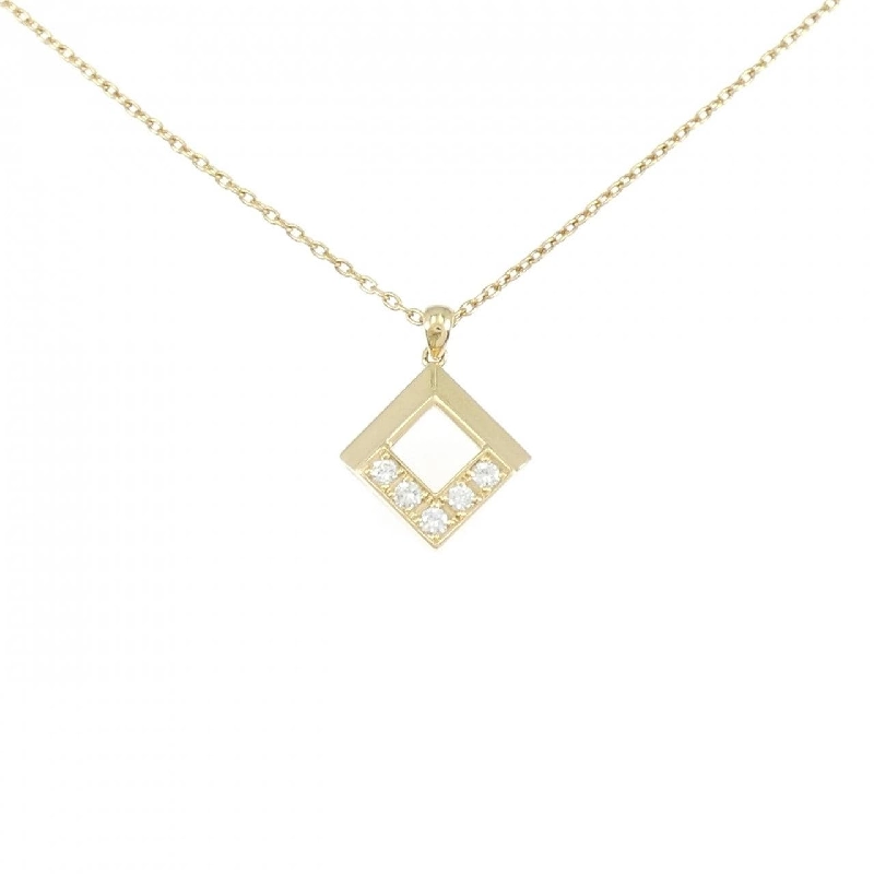 K18YG Dây chuyền kim cương 0.13CT - Hàng hiệu Authentic 862751