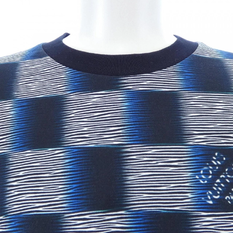 Áo thun ngắn tay cotton Damier LOUIS VUITTON HQY20WFXK - Hàng hiệu Chính hãng 891593