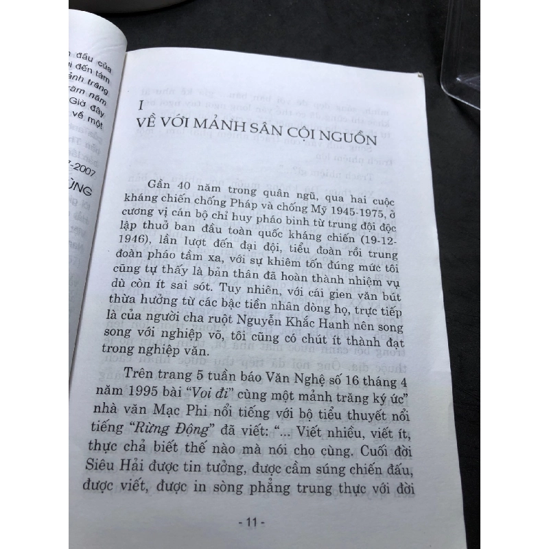 Người lính nhà văn 2007 mới 70% ố bẩn nhẹ Siêu Hải HPB0906 SÁCH VĂN HỌC 915532