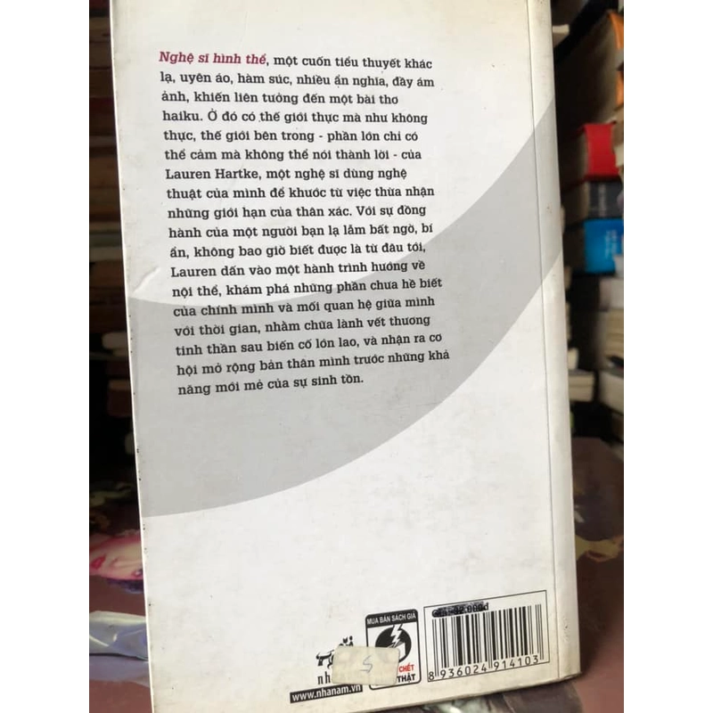 Sách Nghệ sĩ hình thể - Don Delillo 305578