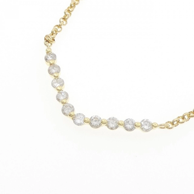 K18YG Dây chuyền kim cương 0.94CT - Hàng hiệu Chính hãng 859818