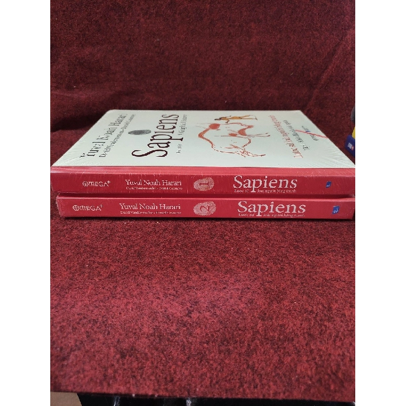 [Phiên Chợ Sách Cũ] Bộ 2 cuốn Sapiens bằng tranh - Yuval Noah Harari 2303 413426