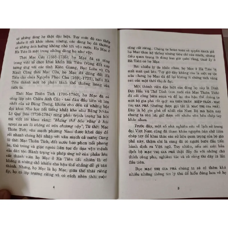 Mạc thị gia phả - Vũ Thế Dinh - 2002 - 86 trang LỊCH SỬ - CHÍNH TRỊ - TRIẾT HỌC ANTQ2809 569733