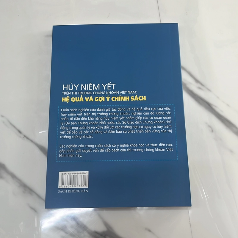 Huỷ niêm yết trên thị trường chứng khoán việt nam: hệ quả và gợi ý chính sách 503894
