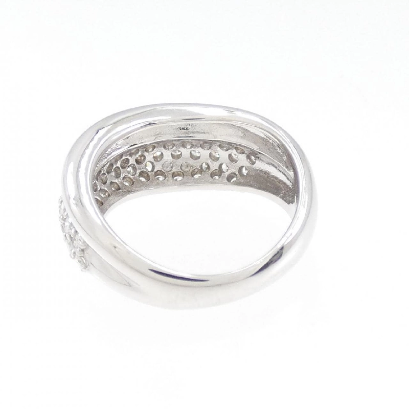 Nhẫn hồng ngọc kim cương K18WG 0.72CT 672307