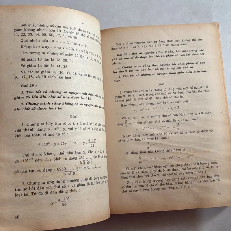 Các bài toán Số học & Đại số chọn lọc  977765