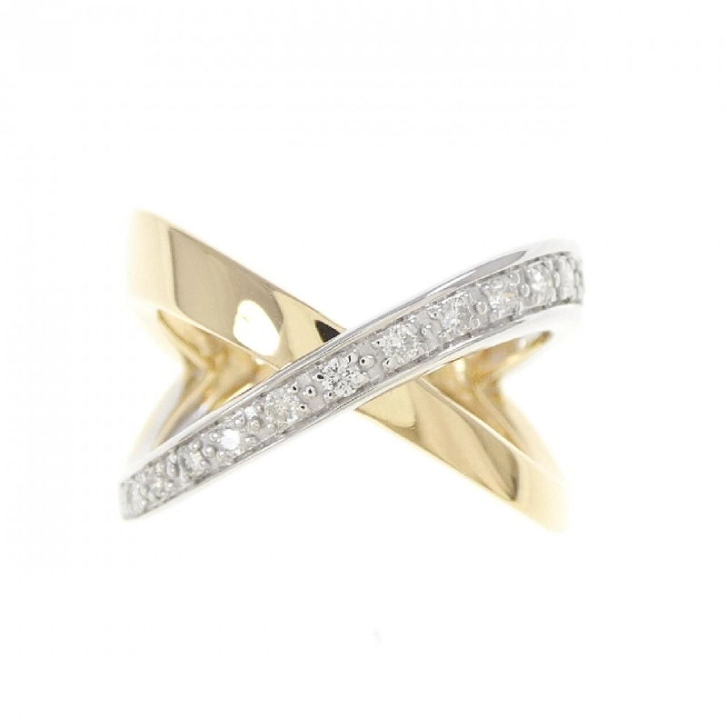 Nhẫn kim cương 750YG/750WG 0.16CT 667526