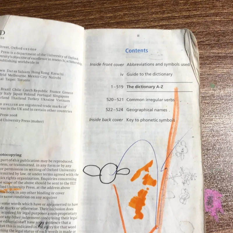 Oxford Learner’s pocket Dictionary  970327