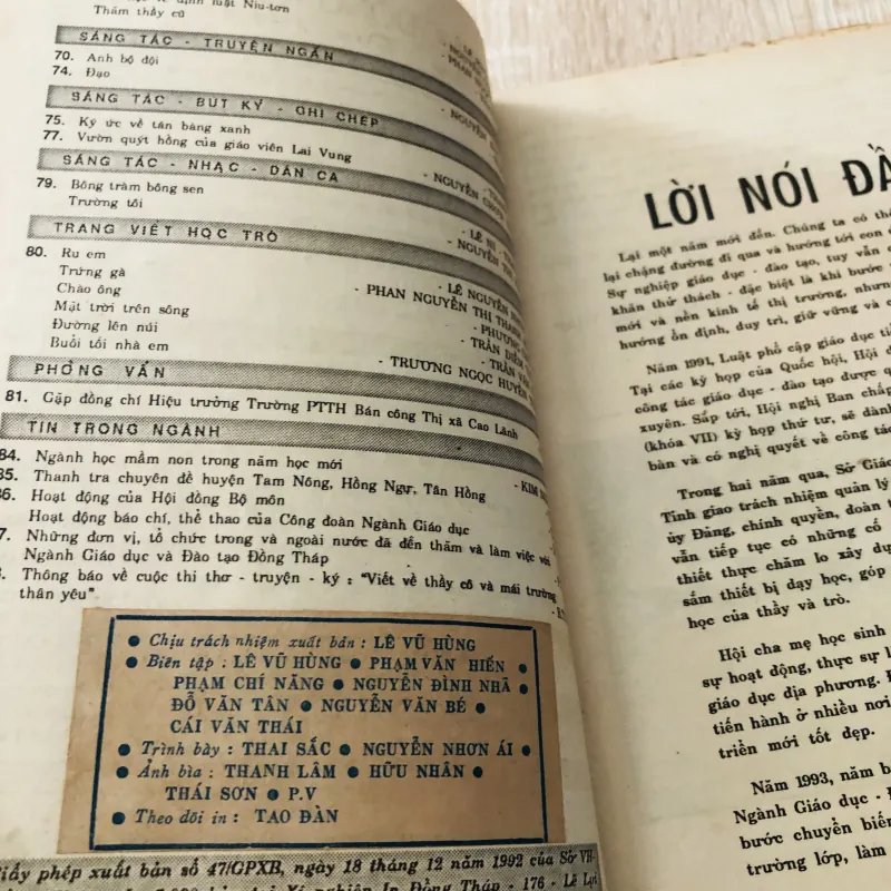 Giáo Dục Đồng Tháp – SỐ XUÂN Quý Dậu 1993 929462