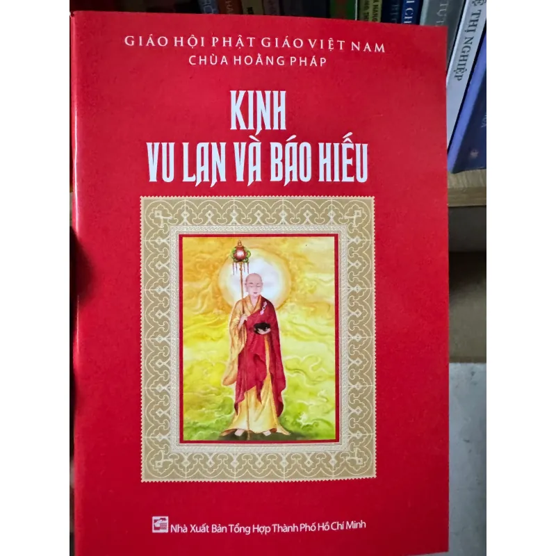 S90. KINH VU LAN BÁO HIẾU - BÌA ĐỎ, CHÙA HOẰNG PHÁP 1000647