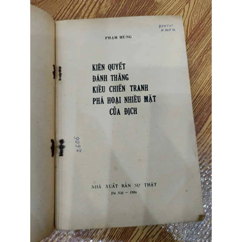 Kiên quyết đánh thắng kiểu chiến tranh phá hoại nhiều mặt của địch 781218