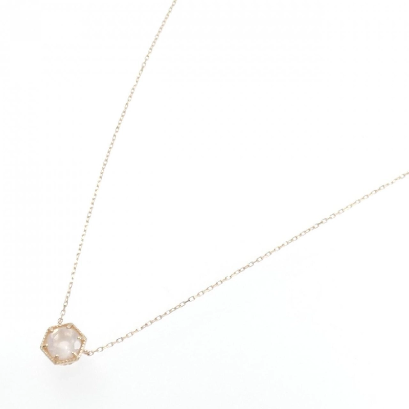 K10PG Rose Quartz Necklace - Hàng hiệu Authentic 858654