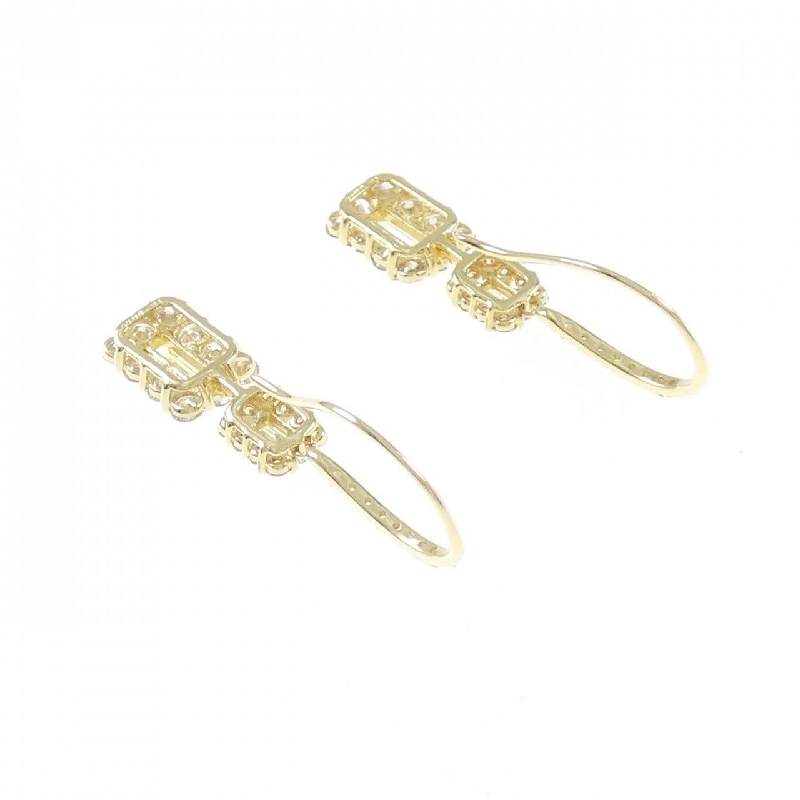 K18YG Bông tai kim cương 1.30CT - Hàng hiệu Chính hãng 871681