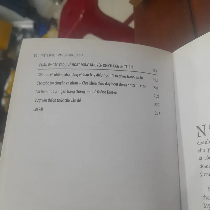 KAIZEN TEIAN, thiết lập hệ thống Cải Tiến Liên Tục 689511