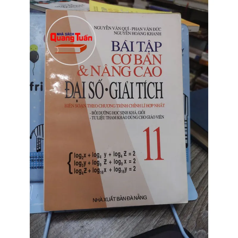 Sách: Bài tập cơ bản và nâng cao Đại Số - Giải tích lớp 11 (A2) 606007
