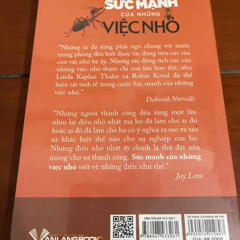 Sức mạnh của những việc nhỏ Linda Kaplanthaler 1042181