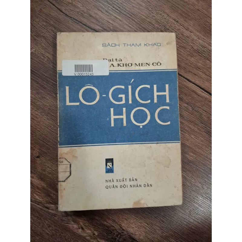 Lô-gích học - E. A. Kho-men-cô - Triết học 715865