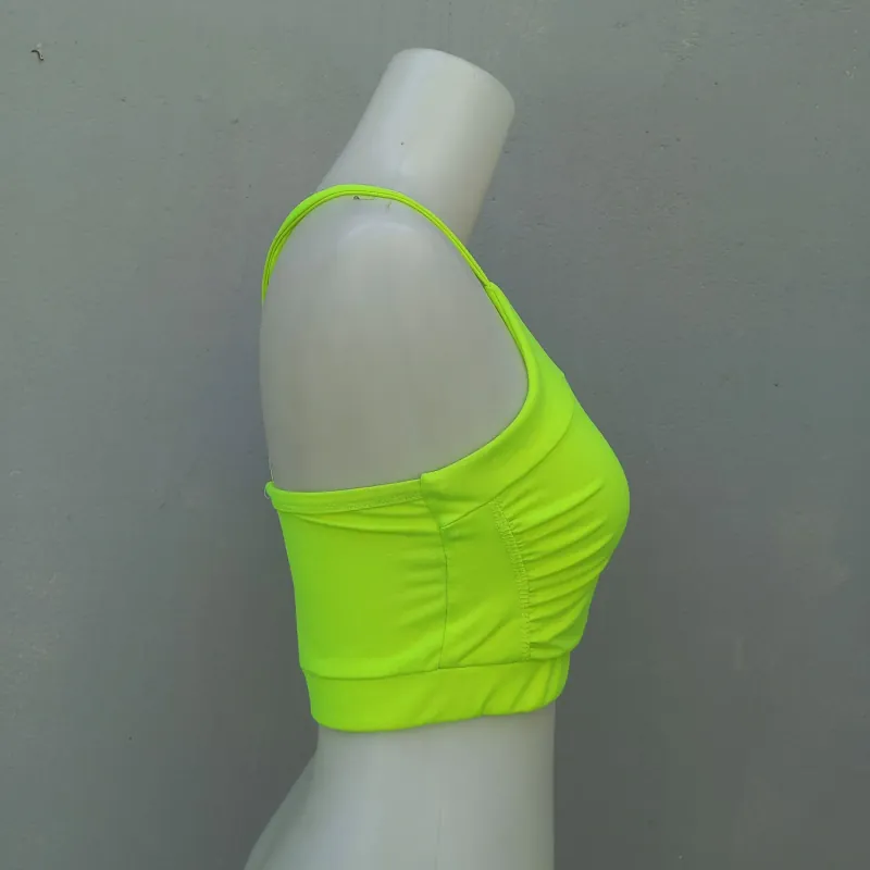 Áo bra tập Gym, tập thể thao màu xanh dạ quang 932382