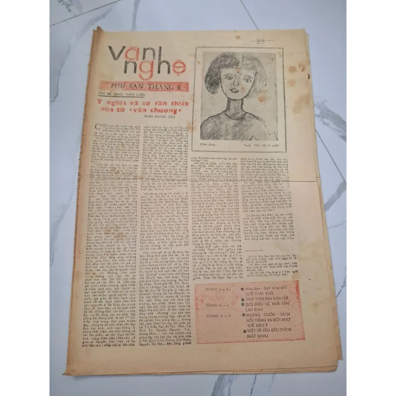 Phụ san Văn nghệ tháng 9 - Phạm Khánh Cao - Lý luận văn học 960398