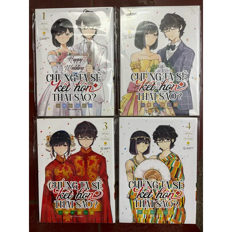 Chúng ta sẽ kết hôn thật sao (Manga trọn bộ 4 tập) 1064260