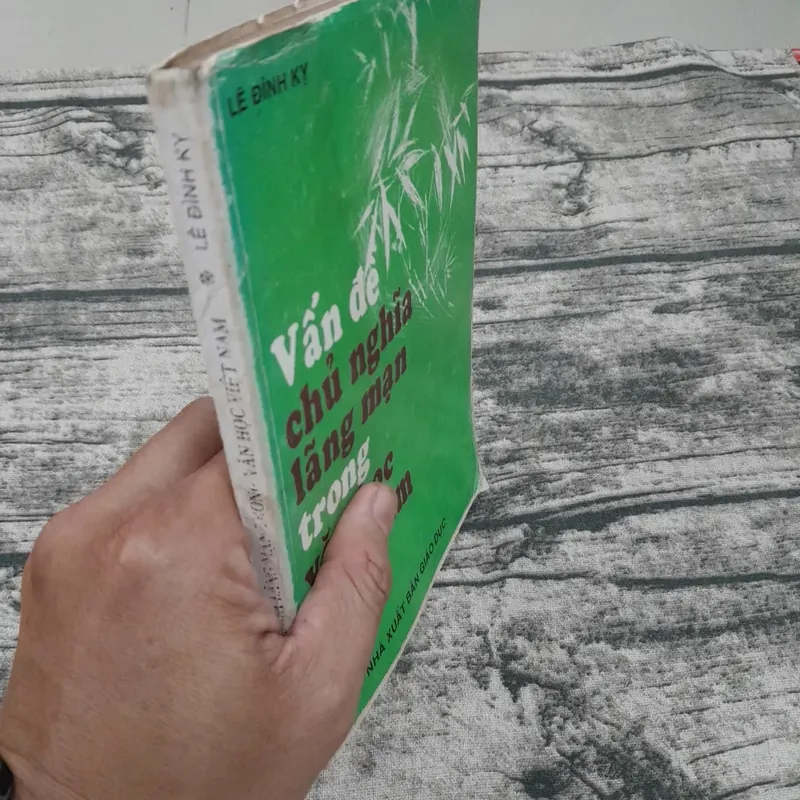 Vấn đề Chủ nghĩa Lãng mạn trong Văn học VN. T giả Lê Đình Kỵ. NXB GD năm 1999 737861