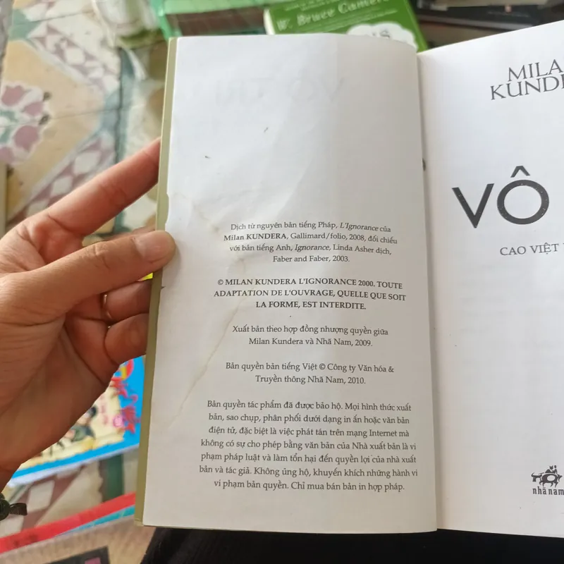 Vô Tri - Milan Kundera 709469