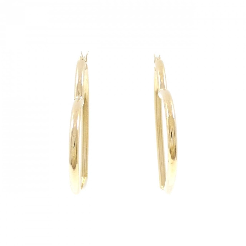 K18YG Bông tai hình trái tim - Hàng hiệu Chính hãng 871306