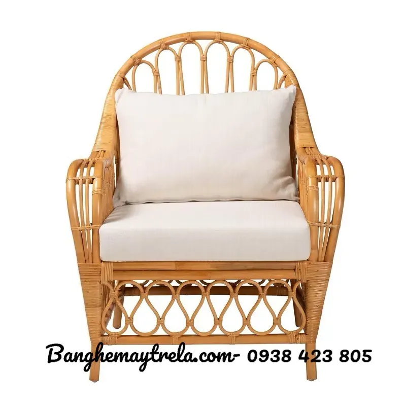 Ghế bành mây tre đan tự nhiên 712344