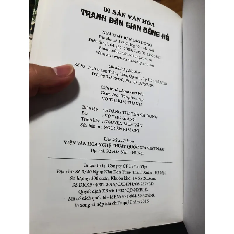 Di sản văn hóa tranh dân gian đông hồ 707210