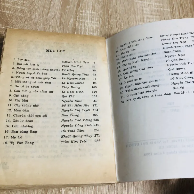 TRUYỆN NGẮN HAY TRÊN TẠP CHÍ VĂN NGHỆ QUÂN ĐỘI 1997 992409