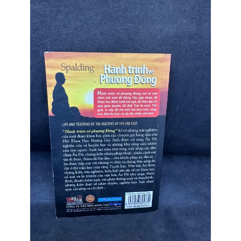 [Phiên Chợ Sách Cũ] Hành Trình Về Phương Đông (Khổ Nhỏ) - Blair T. Spalding H0606, 2014 SBM 525974