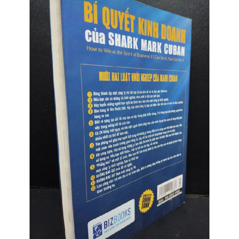 [Phiên Chợ Sách Cũ] Bí Quyết Kinh Doanh Của Shark Mark Cuban 2018 2303 420788